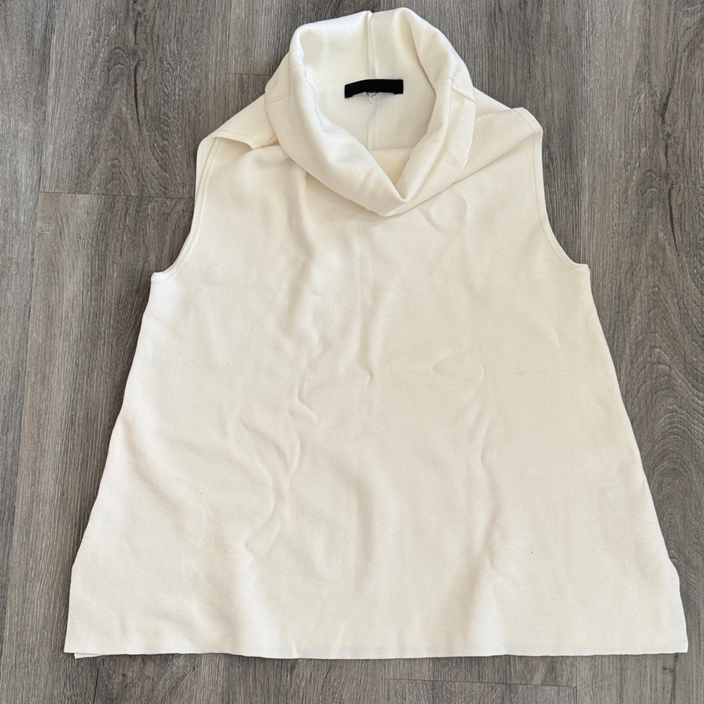 Wyeth by Todd Magill Cream Cowl Neck Sweater